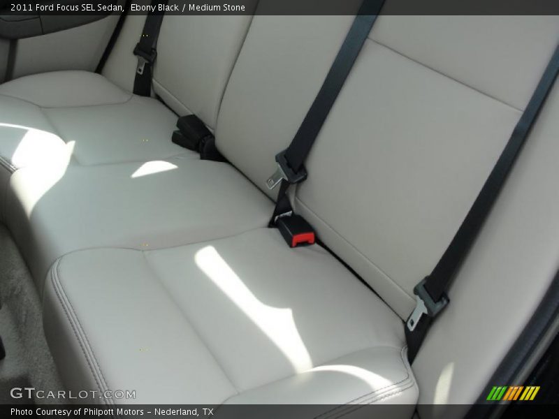 Ebony Black / Medium Stone 2011 Ford Focus SEL Sedan