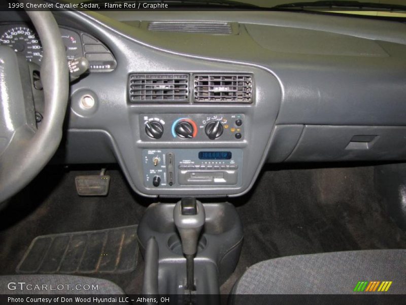 Controls of 1998 Cavalier Sedan