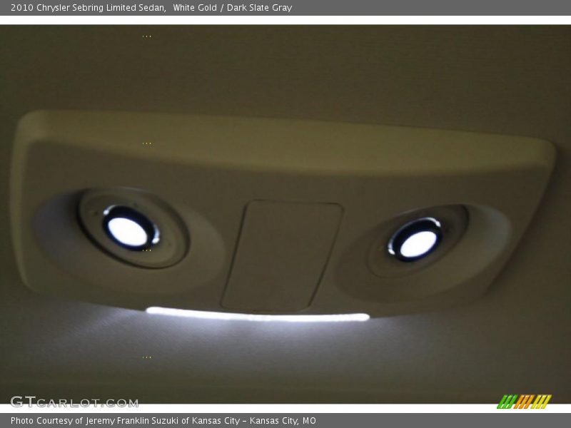 White Gold / Dark Slate Gray 2010 Chrysler Sebring Limited Sedan