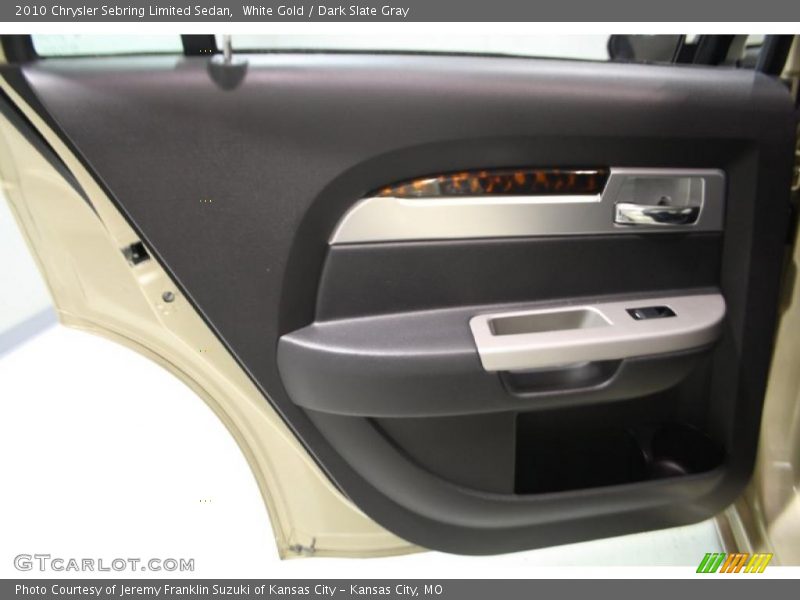 White Gold / Dark Slate Gray 2010 Chrysler Sebring Limited Sedan