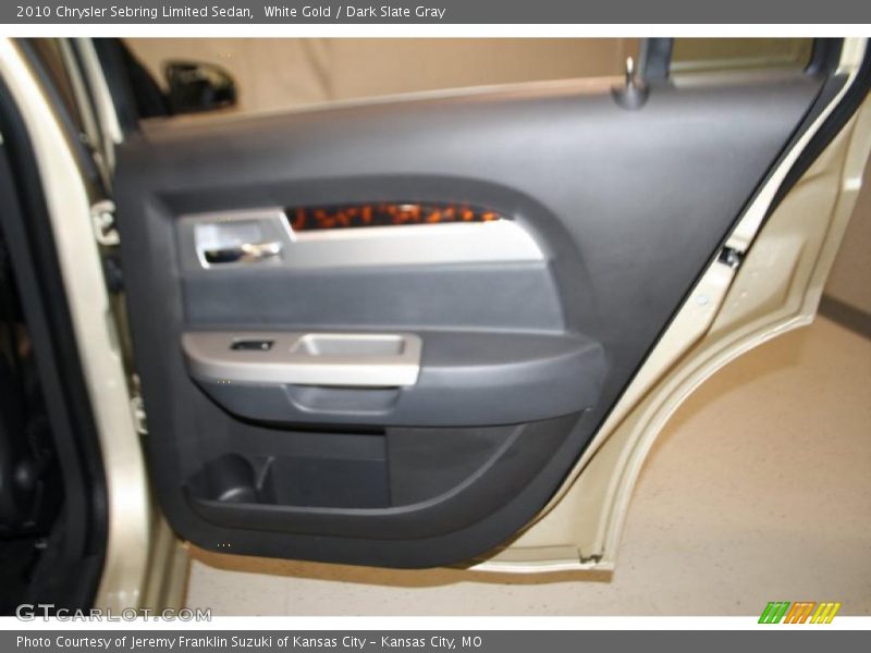 White Gold / Dark Slate Gray 2010 Chrysler Sebring Limited Sedan