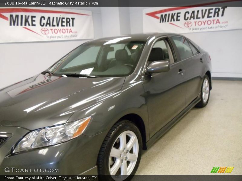 Magnetic Gray Metallic / Ash 2008 Toyota Camry SE