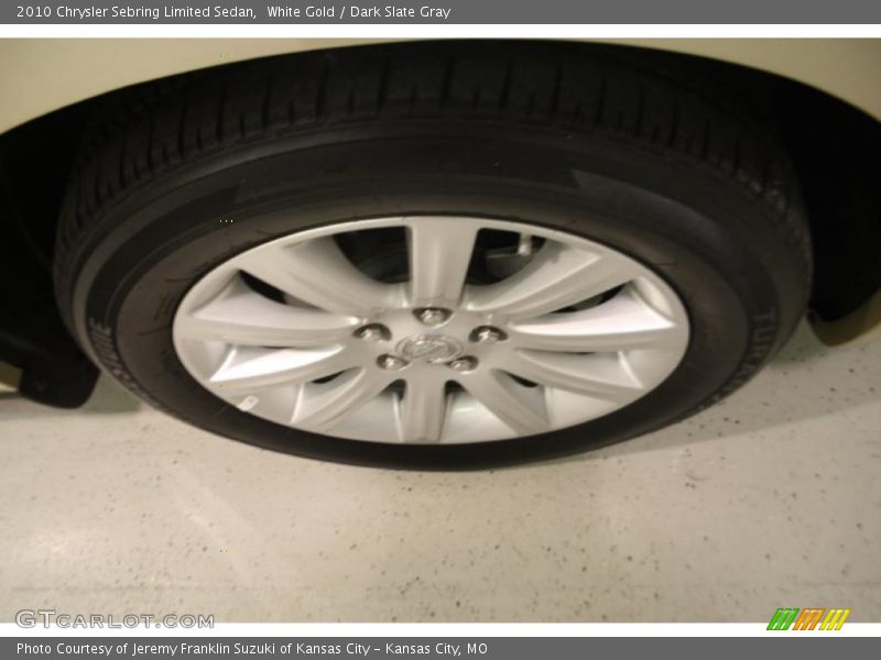 White Gold / Dark Slate Gray 2010 Chrysler Sebring Limited Sedan