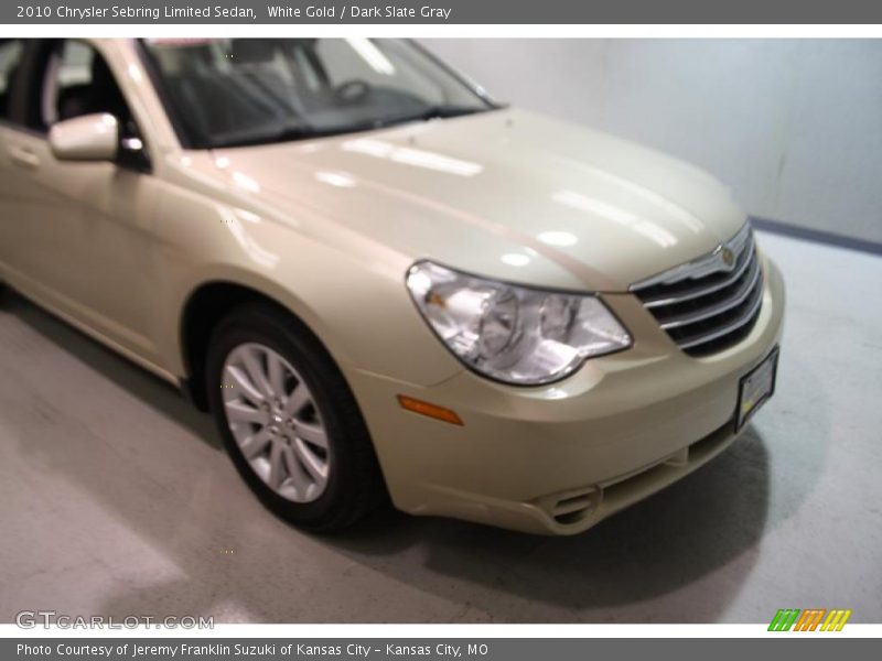 White Gold / Dark Slate Gray 2010 Chrysler Sebring Limited Sedan