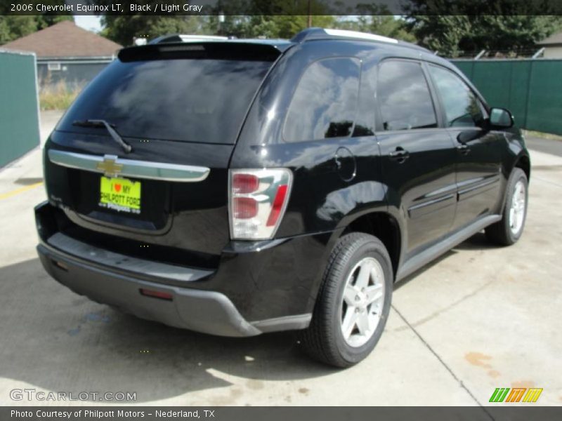 Black / Light Gray 2006 Chevrolet Equinox LT