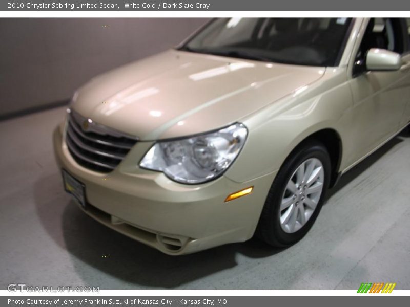 White Gold / Dark Slate Gray 2010 Chrysler Sebring Limited Sedan