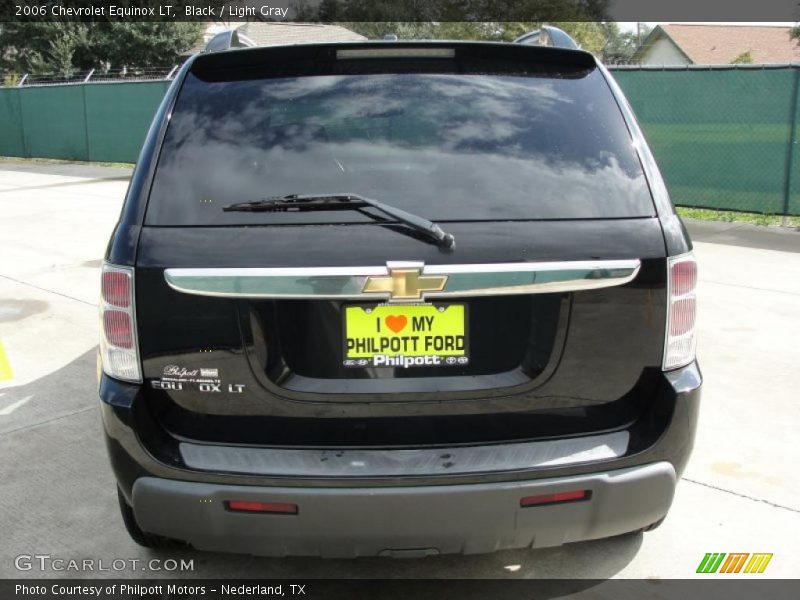Black / Light Gray 2006 Chevrolet Equinox LT
