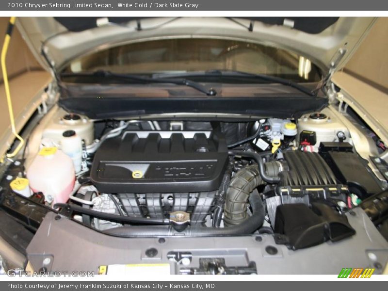 White Gold / Dark Slate Gray 2010 Chrysler Sebring Limited Sedan