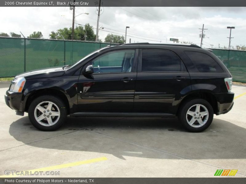 Black / Light Gray 2006 Chevrolet Equinox LT