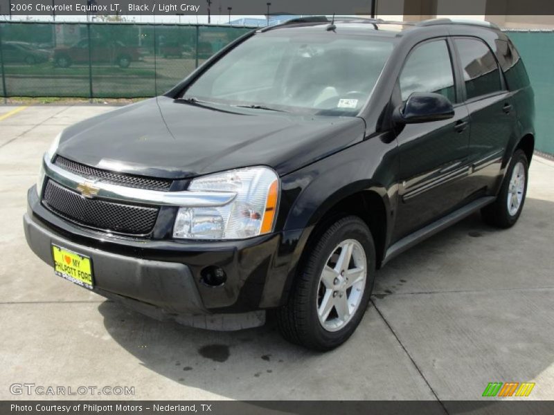 Black / Light Gray 2006 Chevrolet Equinox LT