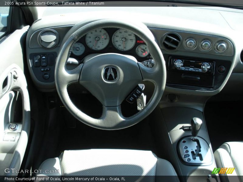 Taffeta White / Titanium 2005 Acura RSX Sports Coupe
