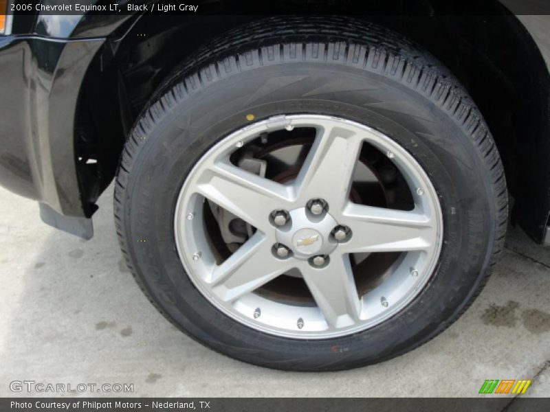 Black / Light Gray 2006 Chevrolet Equinox LT