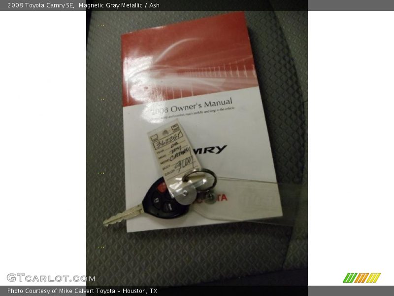 Magnetic Gray Metallic / Ash 2008 Toyota Camry SE