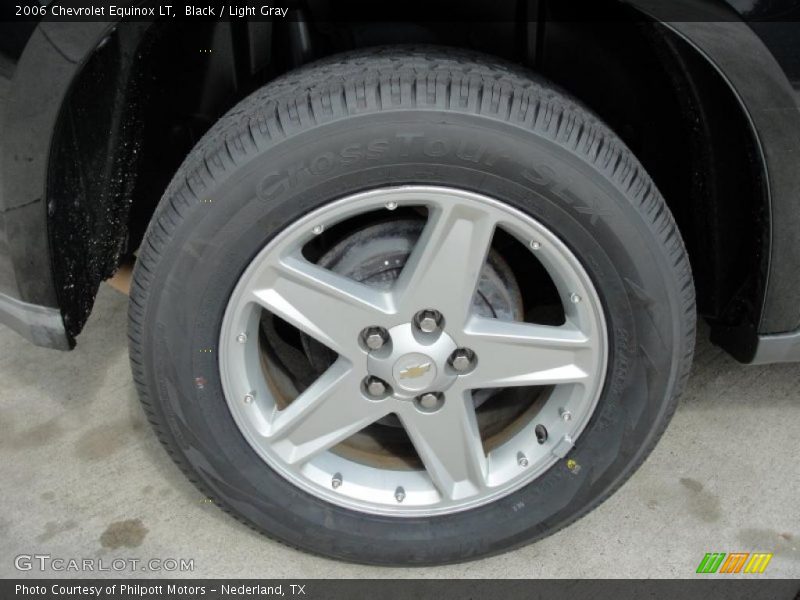 Black / Light Gray 2006 Chevrolet Equinox LT