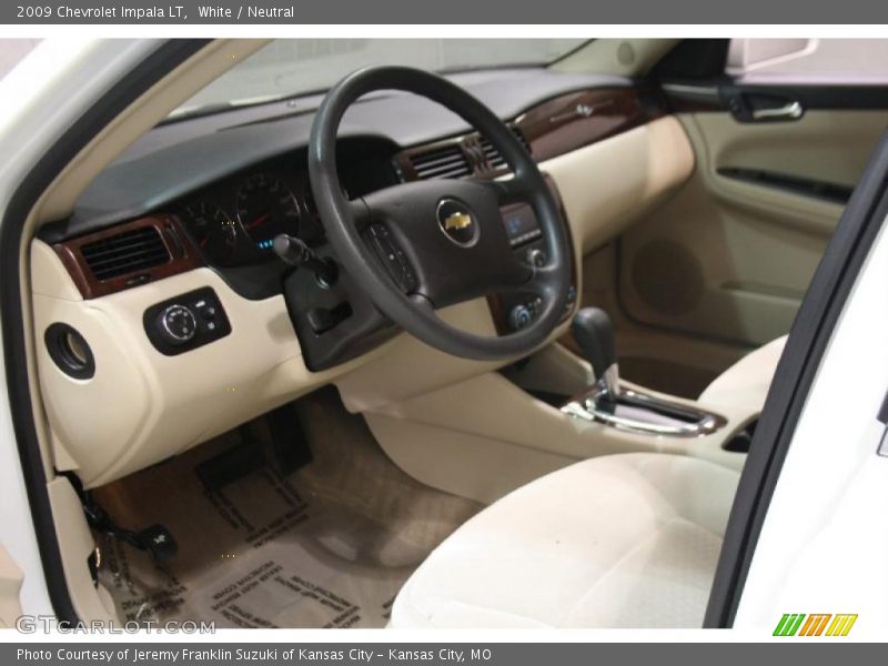 White / Neutral 2009 Chevrolet Impala LT