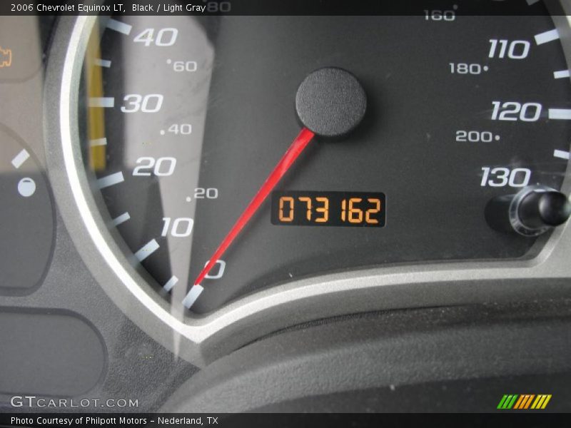 Black / Light Gray 2006 Chevrolet Equinox LT