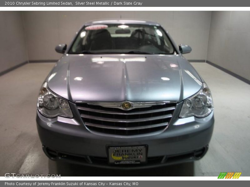 Silver Steel Metallic / Dark Slate Gray 2010 Chrysler Sebring Limited Sedan