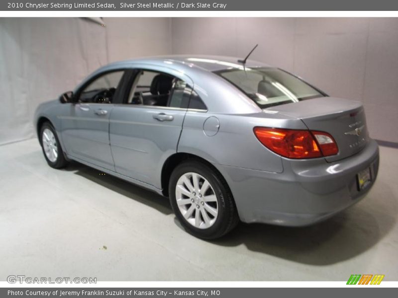 Silver Steel Metallic / Dark Slate Gray 2010 Chrysler Sebring Limited Sedan