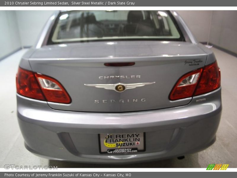 Silver Steel Metallic / Dark Slate Gray 2010 Chrysler Sebring Limited Sedan