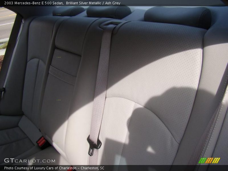 Brilliant Silver Metallic / Ash Grey 2003 Mercedes-Benz E 500 Sedan