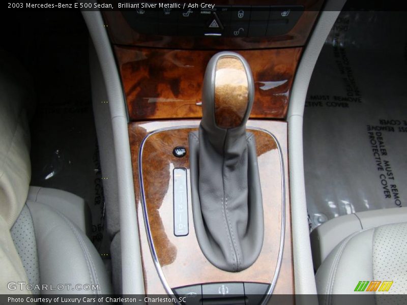 Brilliant Silver Metallic / Ash Grey 2003 Mercedes-Benz E 500 Sedan
