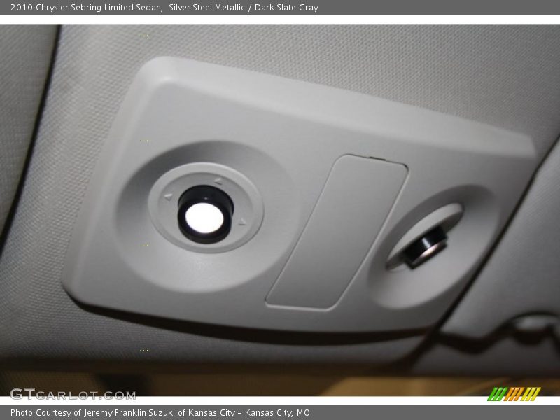 Silver Steel Metallic / Dark Slate Gray 2010 Chrysler Sebring Limited Sedan
