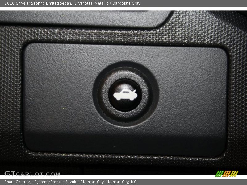 Silver Steel Metallic / Dark Slate Gray 2010 Chrysler Sebring Limited Sedan