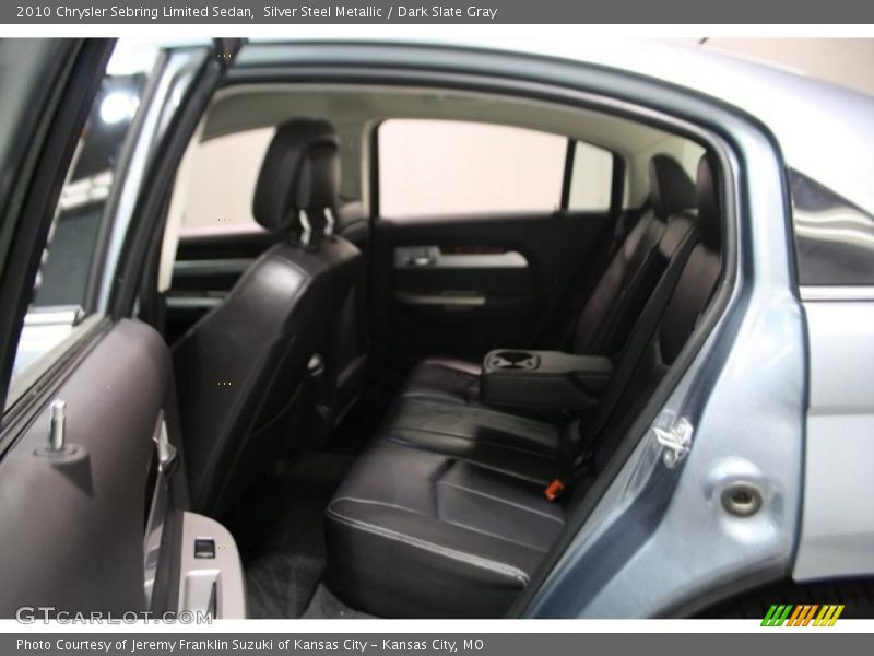 Silver Steel Metallic / Dark Slate Gray 2010 Chrysler Sebring Limited Sedan