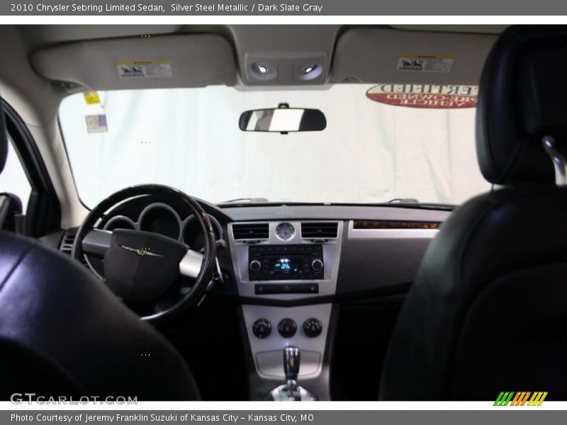 Silver Steel Metallic / Dark Slate Gray 2010 Chrysler Sebring Limited Sedan