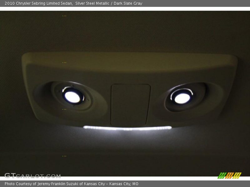 Silver Steel Metallic / Dark Slate Gray 2010 Chrysler Sebring Limited Sedan