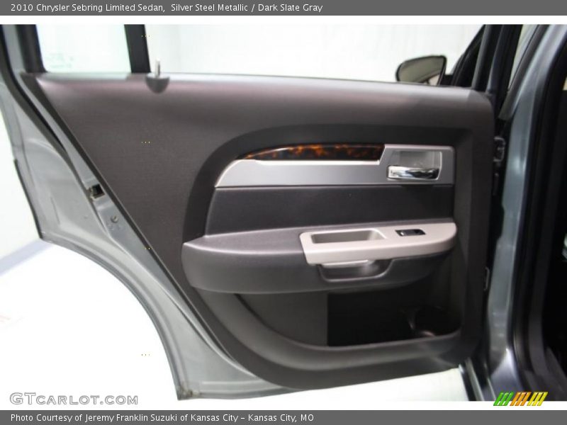 Silver Steel Metallic / Dark Slate Gray 2010 Chrysler Sebring Limited Sedan