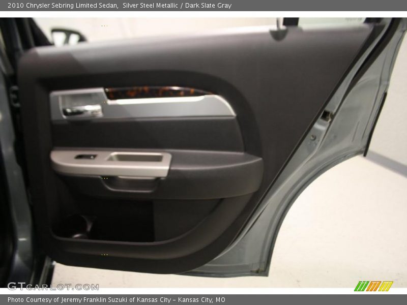 Silver Steel Metallic / Dark Slate Gray 2010 Chrysler Sebring Limited Sedan