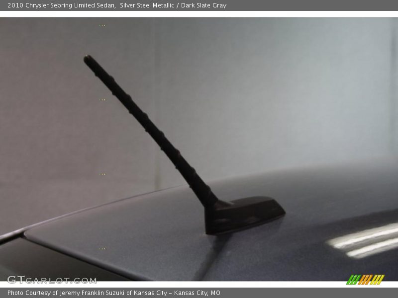 Silver Steel Metallic / Dark Slate Gray 2010 Chrysler Sebring Limited Sedan
