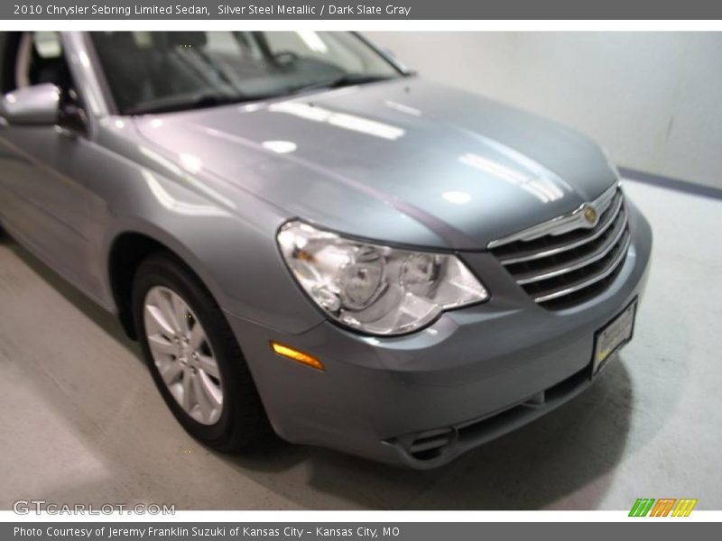 Silver Steel Metallic / Dark Slate Gray 2010 Chrysler Sebring Limited Sedan