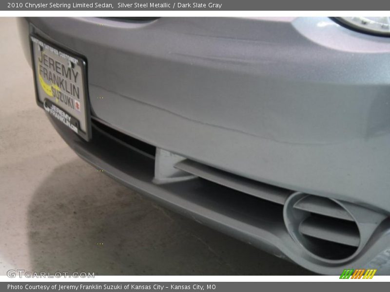 Silver Steel Metallic / Dark Slate Gray 2010 Chrysler Sebring Limited Sedan