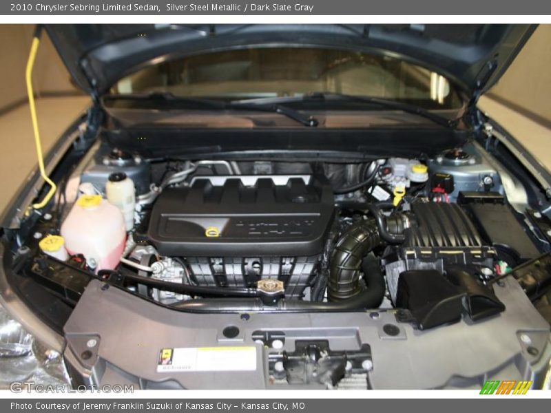 Silver Steel Metallic / Dark Slate Gray 2010 Chrysler Sebring Limited Sedan