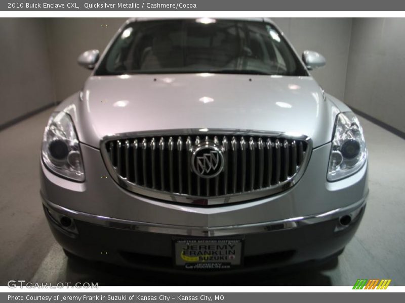 Quicksilver Metallic / Cashmere/Cocoa 2010 Buick Enclave CXL