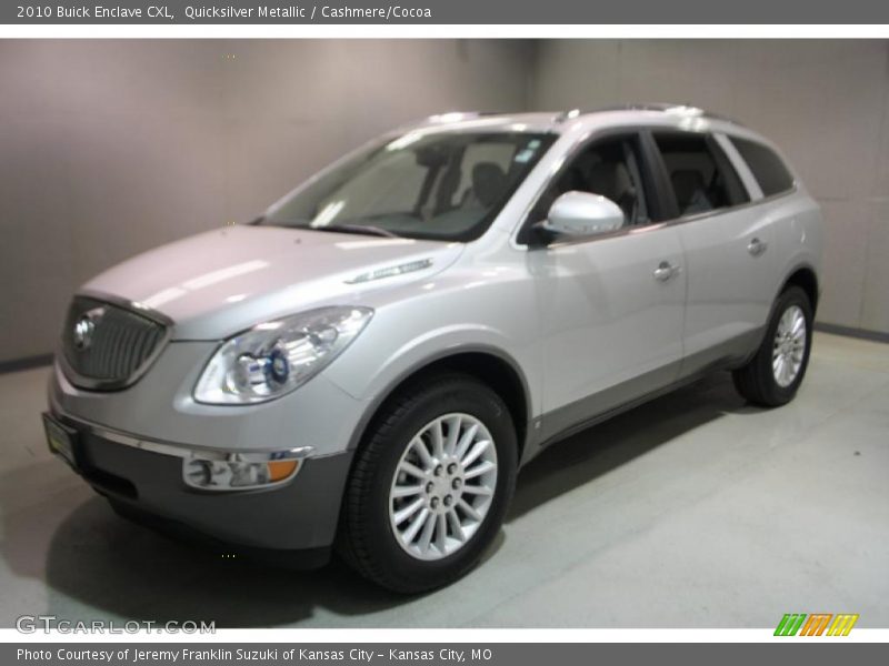 Quicksilver Metallic / Cashmere/Cocoa 2010 Buick Enclave CXL