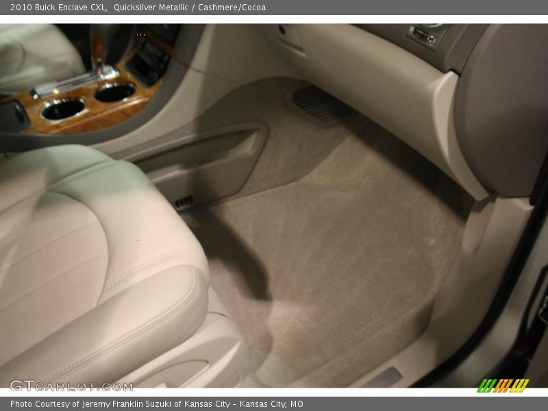Quicksilver Metallic / Cashmere/Cocoa 2010 Buick Enclave CXL