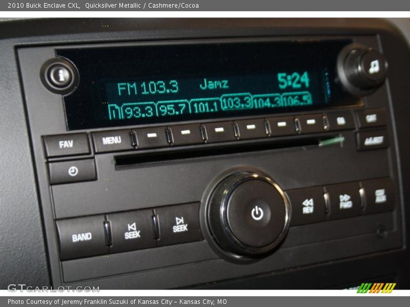 Quicksilver Metallic / Cashmere/Cocoa 2010 Buick Enclave CXL