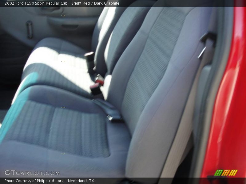 Bright Red / Dark Graphite 2002 Ford F150 Sport Regular Cab