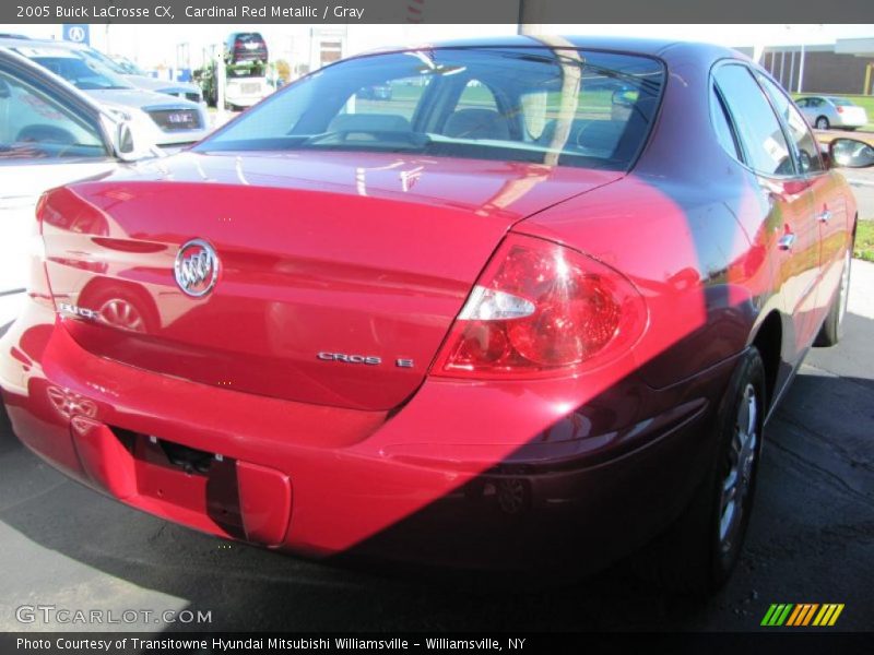 Cardinal Red Metallic / Gray 2005 Buick LaCrosse CX