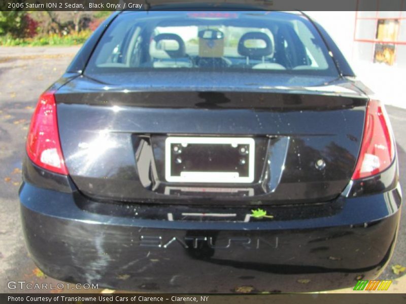 Black Onyx / Gray 2006 Saturn ION 2 Sedan