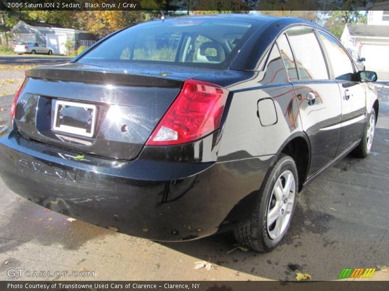 Black Onyx / Gray 2006 Saturn ION 2 Sedan