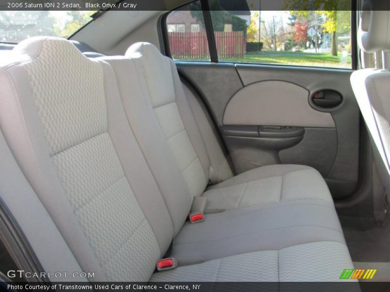 Black Onyx / Gray 2006 Saturn ION 2 Sedan