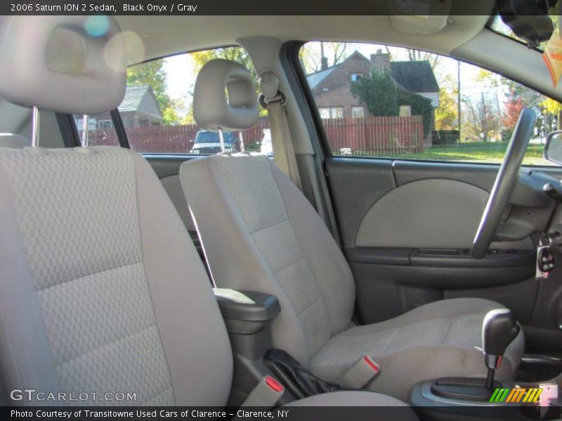 Black Onyx / Gray 2006 Saturn ION 2 Sedan