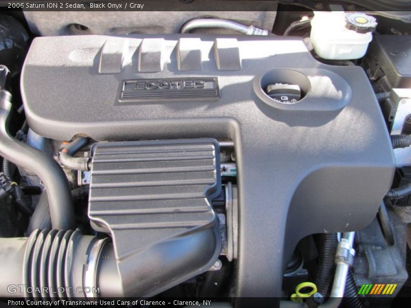 Black Onyx / Gray 2006 Saturn ION 2 Sedan