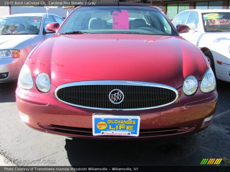 Cardinal Red Metallic / Gray 2005 Buick LaCrosse CX