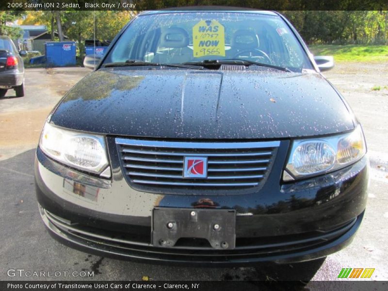 Black Onyx / Gray 2006 Saturn ION 2 Sedan