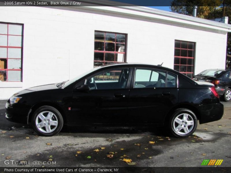 Black Onyx / Gray 2006 Saturn ION 2 Sedan